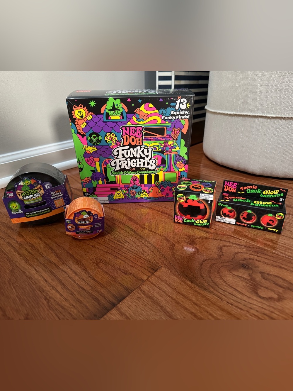 Needoh 4-Pc Halloween Bundle Brand New